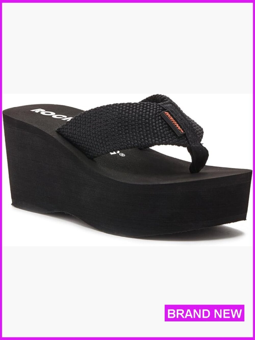 Comfort Foam Platform Flip Flop Sandals Casual Walking Thong Wedge